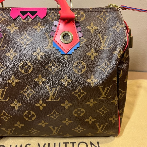 Authentic Louis Vuitton Speedy 30 MNG Totem Bag - Picture 4 of 15